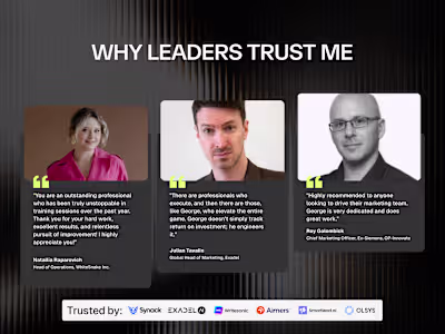 Trusted by global leaders from IT consulting firms. Get stra...