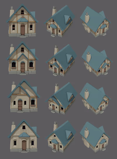 Low Poly Game Art, Fantasy Assets