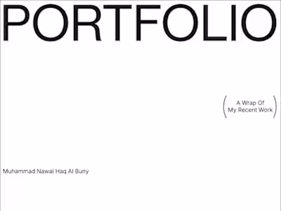 Self Portfolio by 2024 :: Behance