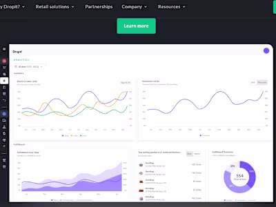 Lottie UI Dashboard animation 