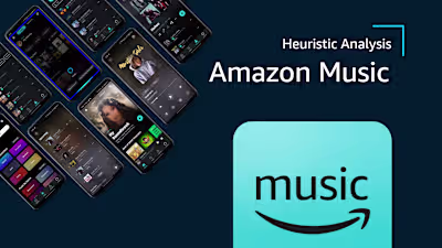 Heuristic Analysis - Amazon Music