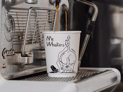 Mr. Whiskers Coffee Shop |    Brand Identity