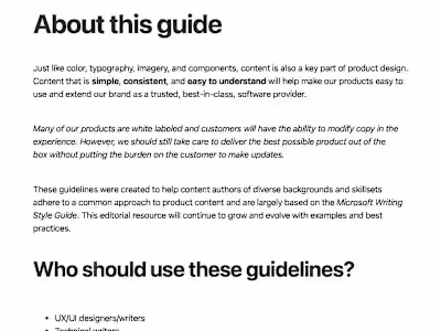 Editorial Guidelines