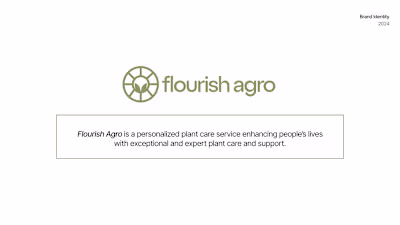 Flourish Agro Brand Identity