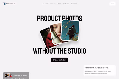 Website hero exploration for a