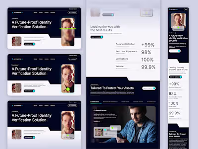 SaaS Product. Website Design