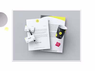 Designing a Professional Stationary: Elevating Your Business