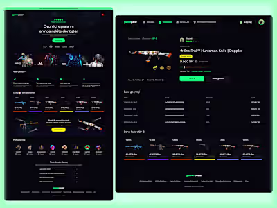 Gaming Marketplace Development