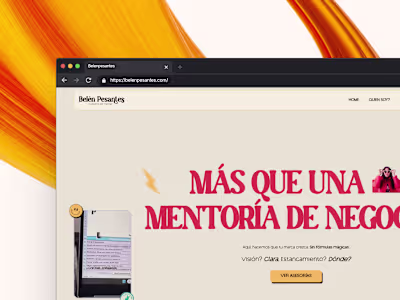 Belen Pesantes’ Website
