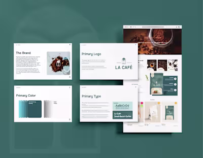 Lacafe | Wordpress Website | UI & Branding