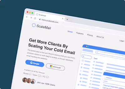 Email Tracking Web Design