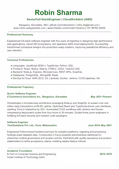 Case Study: Re-Engineering a Career Narrative for the AI Era