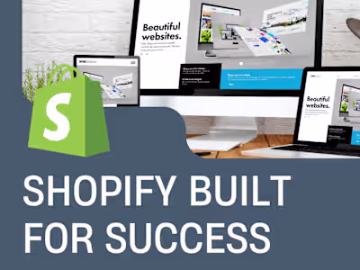 Beautiful Shopify store, fully built and set up for success!