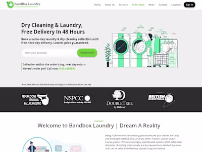 🛒Laundry Services online Ordering Portal