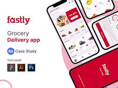 Grocery Shopping & Delivery App UXUI Case Study on Behance