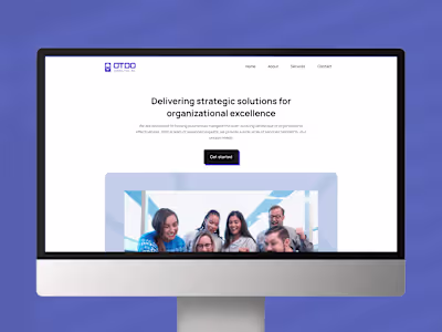 Website Design for Human Consulting Firm