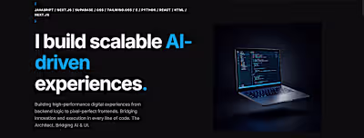 Create a Professional CV Website for Career Growth