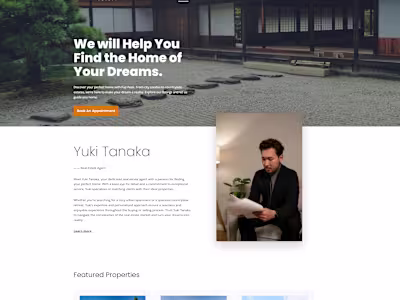 Fuji Peak Realy | A Website for a real estate company
