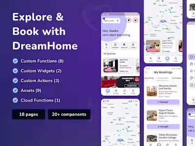 DreamHome Booking App Template