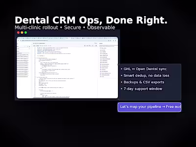 Contact Deduplication Automation for HighLevel CRM