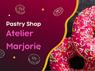 Video Editing for Pastry Shop Atelier Marjorie