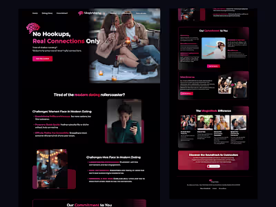 MingleMinds UX/UI Design and Framer Development