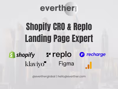 Shopify CRO & Replo Landing Page (Wuffes)