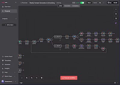 I helped a client build a fully automated content system tha...