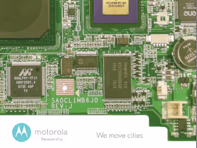 Motorola - Because of us (excercise)