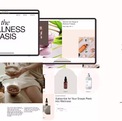 The Wellness Oasis Website