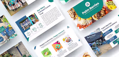 Acai Bowl Franchise Pitch Deck Design