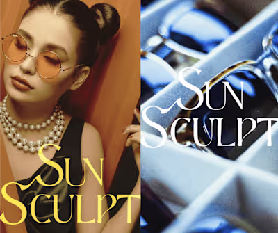 Sunglass brand Identity