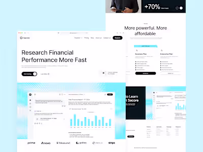 Sacore - AI Analytics Website
