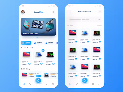 Mobile App User Interface Design