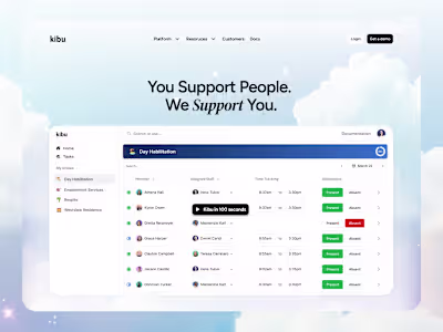 Hero Section Redesign for Kibu