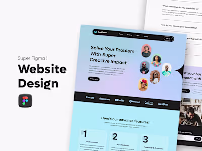 Figma Website & Landing Page Design