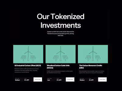 Slice Tokenization Platform - Figma + Framer