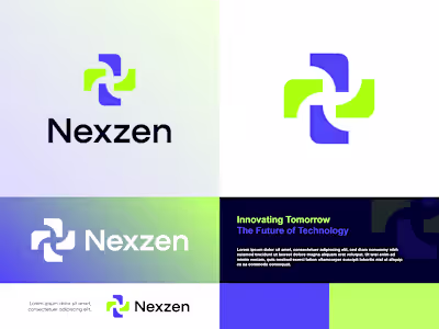 Nexzen, a sleek, futuristic brand