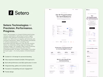 Setero | KI-Training