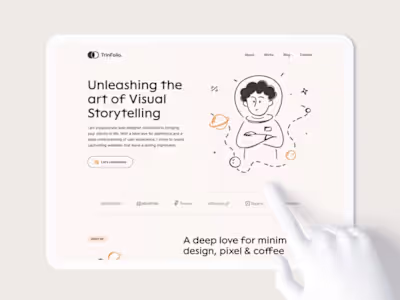 Kohaku - Minimal portfolio