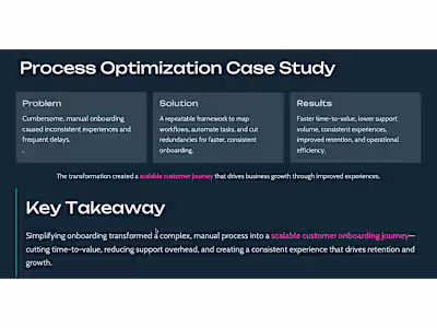 Customer Onboarding Optimization: From Delay to Efficiency