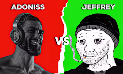 Self-improvement youtube thumbnails.  