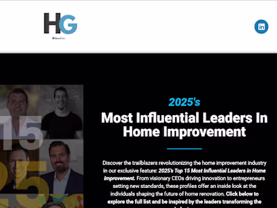 HG Homeclub – Streamlining The Best Stories In The Home Improve…