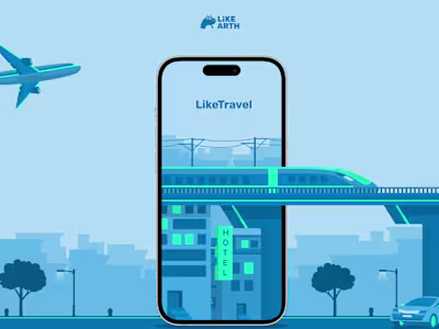 LikeTravel - Travel App Design