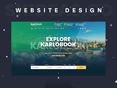 Travel Website Design