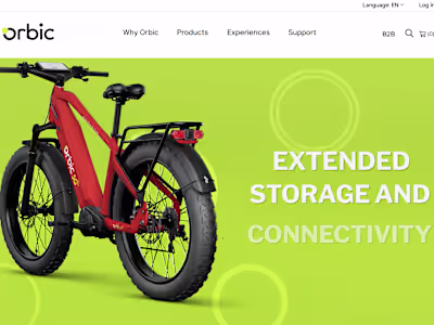 Orbic – Ecommerce Web Application for Connected Devices