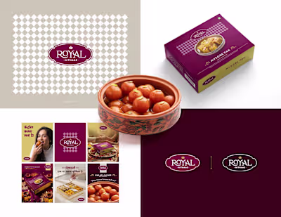 Royal Mithaas Sweets Packaging &