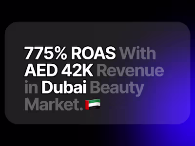 Multi-Service Ad System for a Beauty Booking Platform in Dubai