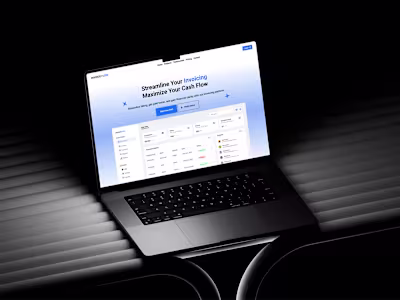 SaaS Landing Page Design