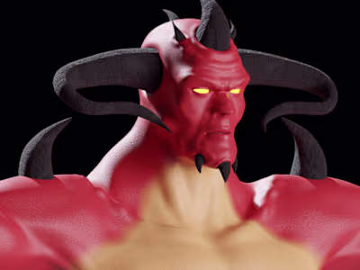3D Modeling the Malevolent Majesty of Satan
